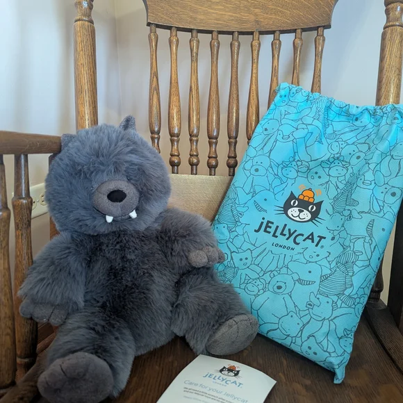 Jellycat Gray Plush Toy - Picture 1 of 3